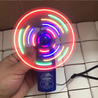 Ventilateur LED portable programmable avec message personnalisé, mini cadeau de mariage pour fêtes et Saint-Valentin