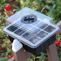 Mini bac à graines en plastique, pot de plantes, conteneur de culture pour plantes, en rotin et plantes pour pépinière succulentes, 1 pièce