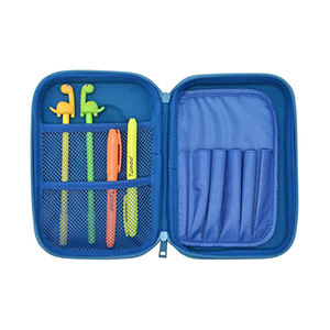 School Kids Stationery Box Big Capacity with Compartment Custom <b>Pencil</b> Case with Customized <b>Color</b> Logo for School & Office Use - Product Image 2