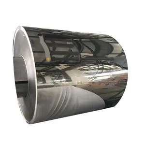 China fornecedor 2B hr/cr Rolo de aço inoxidável espelho duplex grosso 0.2mm 201 202 304L 316 316L bobina decorativa de aço inoxidável