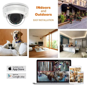 Chất lượng cao 8MP 4k PoE IP Dome Camera hồng ngoại Night Vision mạng có dây <span class=keywords><strong>CCTV</strong></span> Hệ thống an ninh cho nhà ngoài trời an ninh NVR - Product Image 2