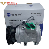 Wei Te Na 10PA17C 12V Hochwertiger Auto-Klimakompressor R134a PAG100 Öl Tucson 2.7L Kia Sportage 2005-2009