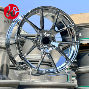 Rines Forjados Cóncavos Profundos WELLDONE 5x112 5x114.3 5x120 Cromados de 18 19 20 21 22 23 24 Pulgadas para <span class=keywords><strong>BMW</strong></span> F30 E90 E60 F10 E46 E36 - Product Image 5