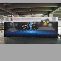Support publicitaire pop-up 8x8 avec toile de fond Valero Booth – Offre spéciale
