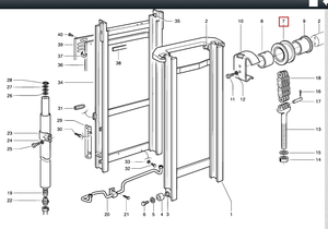 Accesorios Originales para Montacargas Linde, Rodillo de Cadena L14 Modelo 1804406700, Hecho en <span class=keywords><strong>China</strong></span>, Repuestos Marca ZOOYA, Nuevo, 3 Meses - Product Image 5