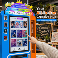 Distributeur automatique de pièces commémoratives à impression UV IA, sans personnel, en libre-service, OEM pour attractions touristiques
