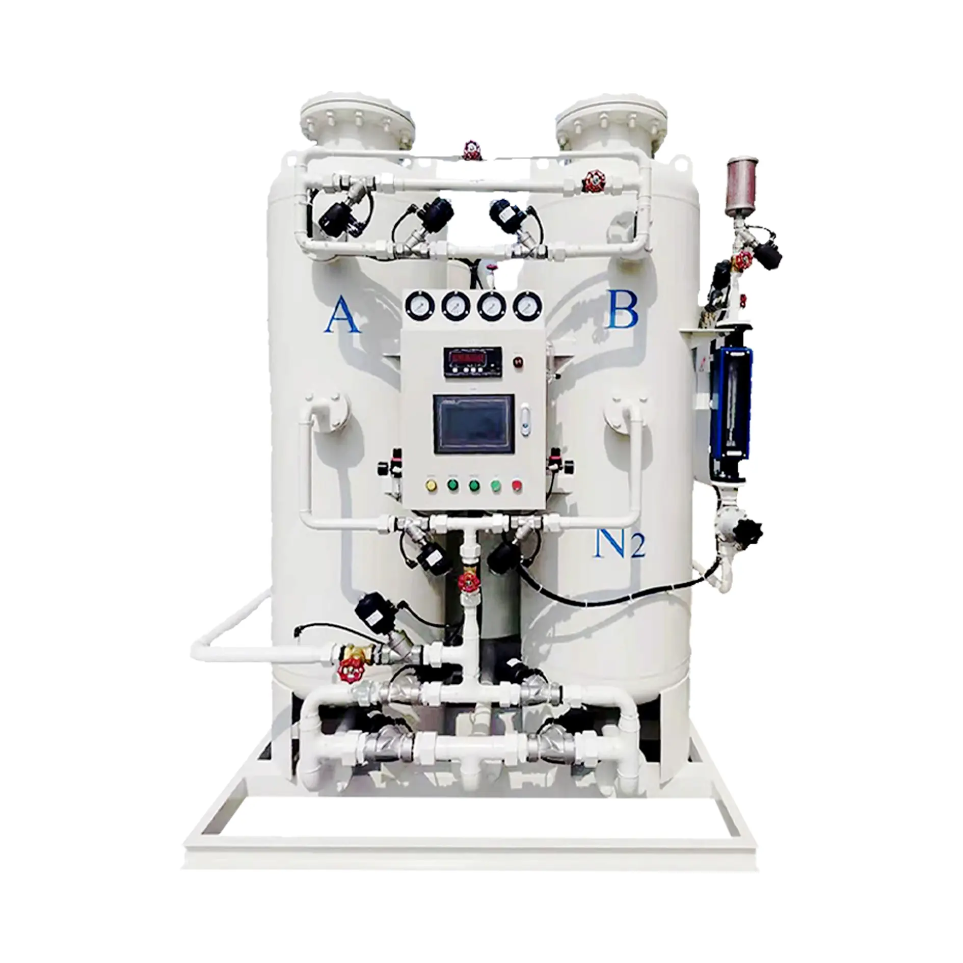 Il generatore di azoto 30Nm 3/hr 99.99% produce gas di azoto per il taglio laser