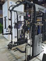 Estación de cruce de Cable multifuncional de alta calidad, jaula de alimentación, estante para sentadillas, máquina Smith de entrenamiento de ejercicio