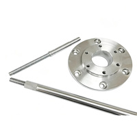 Pièces de quincaillerie sur mesure en acier inoxydable usiné CNC : tige filetée, adaptateur à bride, connecteur – Fabricant OEM ODM