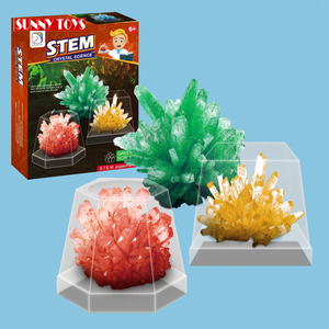 Diy montado experimento de ciencia <span class=keywords><strong>kit</strong></span> de cristal de la plantación de la ciencia juguete para niños 6 + - Product Image 1