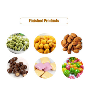 Machine de pulvérisation automatique flottante pour enrobage de bacs à huile pour aliments pour poissons Mini Popcorn Noix Gros enrobage de chocolat - Product Image 6