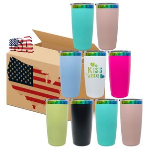 25 Pack Custom Logo Mini Size Rainbow Plated 10oz <b>Double</b> <b>Wall</b> Vacuum Insulated BPA Free Travel <b>Cups</b> Magnetic Sliding Lids - Product Image 1