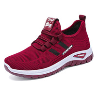 Chaussures femmes 2025 printemps nouvelles chaussures pour femmes en gros dans la hauteur chaussures respirant plate-forme sport