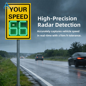 <span class=keywords><strong>Panneau</strong></span> <span class=keywords><strong>de</strong></span> <span class=keywords><strong>signalisation</strong></span> <span class=keywords><strong>de</strong></span> vitesse radar solaire 12V 50W haute efficacité, design léger, <span class=keywords><strong>panneau</strong></span> <span class=keywords><strong>de</strong></span> limitation <span class=keywords><strong>de</strong></span> vitesse - Product Image 5