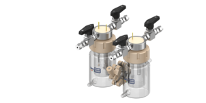 Cellule électrolytique à membrane remplaçable série C007-2 2H fournitures de laboratoire cellule électrochimique - Product Image 2