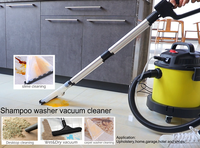 Nettoyeur de tapis électrique 20 kPa, grande capacité 20L/30L, nettoyeur de taches, aspirateur eau et poussière, fonction extracteur, nettoyage en profondeur des tissus d'ameublement et des tapis
