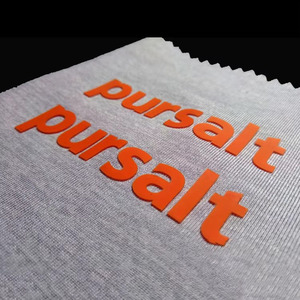 Custom 3D Silicone Heat Transfer Garment <b>Labels</b> Raised Logo <b>Clothing</b> Badge for Bags Shoes - Product Image 1