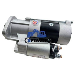 Moteur de démarrage XPower neuf rouge 12V 10T 3.5KW 32A66-10100 32A66-10101 32A66-10600 pour moteur diesel S4S d'excavatrice sur chenilles - Product Image 6