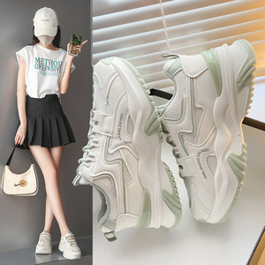 Zapatillas Deportivas de Plataforma Transpirables y Antideslizantes para Mujer, Parte Superior de Tela de Algodón, Plantilla de Goma, Diseño Ligero para Caminar y Correr - Product Image 6