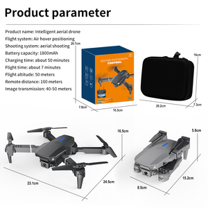 Đa Chức năng bay không người lái E88 Pro chuyên nghiệp HD 4K máy ảnh kép dài chờ Wifi điều khiển từ xa thông minh người mới bắt đầu bay không người lái - Product Image 4