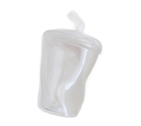 Couverture de tasse décorative personnalisable en TPR souple, anti-stress, en forme de tasse de thé au lait, design créatif, cadeau stimulant pour les jeunes