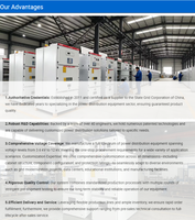 Unités de distribution annulaire gonflables haute tension, approvisionnement robuste en armoires de distribution annulaire pour la distribution d'énergie industrielle