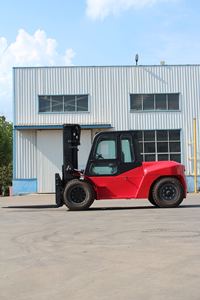 Chariot élévateur diesel lourd haute performance 32 tonnes CPCD320 avec mât à 3 sections, hauteur de levage 6 m - Product Image 5