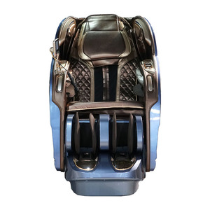 <b>Smart</b> Luxury Full Body Massage Chair L-Shaped Guide Rail 61 Airbags <b>Plug</b>-In Electric Zero Gravity Space Capsule - Product Image 3