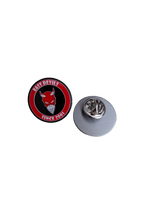 Épinglette personnalisée en émail dur de zinc, découpée et imprimée, style moderne et traditionnel, avec logo BSG Stahl Brandenburg 1950