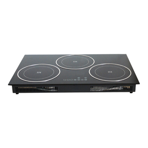 Piano Cottura a <span class=keywords><strong>Induzione</strong></span> 3 Fuochi, Fornello Elettrico Commerciale per <span class=keywords><strong>Cucina</strong></span> Domestica - Product Image 2