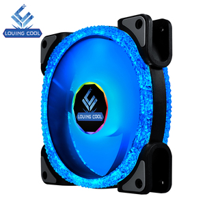 Yêu Thương Mát Màu Rắn Nhà Máy 12V Yên Tĩnh LED RGB Chơi Game PC Trường Hợp Máy Tính <span class=keywords><strong>CPU</strong></span> 120Mm Làm Mát Mát - Product Image 5