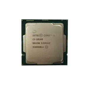 Tout nouveau Noyau 8 série de Processeur I3-10100 processeur CPU