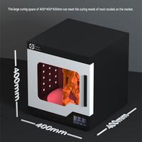 Printer 3D UV Curing dengan Chassis Pengerasan Sekunder dan Lampu Kompensasi UV untuk Model PLA - Dilengkapi USB/WiFi untuk Pemrosesan Pasca-Pencetakan