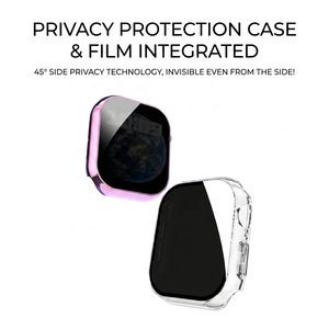 Funda Protectora de Privacidad para Apple Watch Serie 10 42mm 46mm, Protector de Pantalla de Vidrio Templado Resistente a Arañazos y Anti-Espía - Product Image 3