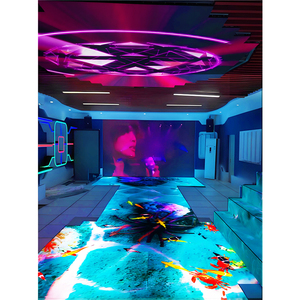 DJ vũ trường nhập vai tương tác <span class=keywords><strong>Led</strong></span> sàn gạch màn hình cơ thể con người cảm biến mặt đất Màn hình hiển thị - Product Image 1