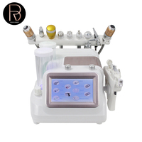 Appareil de beauté 11 en 1, hydradermabrasion, nettoyage facial à bulles, microcourant ultrasonique, marteau froid, utilisation en salon