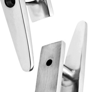 Étrier d'amarrage léger à 2 trous en acier inoxydable 316, accessoires <span class=keywords><strong>de</strong></span> quincaillerie pour pont <span class=keywords><strong>de</strong></span> yacht, attaches <span class=keywords><strong>de</strong></span> corde, pinces en acier moulé - Product Image 5