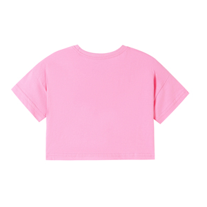 Conjunto <span class=keywords><strong>de</strong></span> <span class=keywords><strong>Ropa</strong></span> <span class=keywords><strong>Infantil</strong></span> 100% <span class=keywords><strong>Algodón</strong></span> al por Mayor, Camiseta <span class=keywords><strong>de</strong></span> Manga Corta con Aplique <span class=keywords><strong>de</strong></span> Nube <span class=keywords><strong>de</strong></span> Dibujos Animados y Falda, Antiarrugas, Casual, Tallas 2-7 Años - Product Image 5