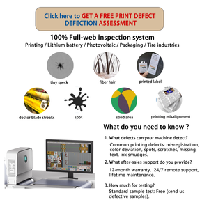 Paquete de Equipos de Inspección Visual Inteligente: Sistema de Inspección <span class=keywords><strong>Web</strong></span>, Máquina de Impresión de Etiquetas Flexográficas, Inspección Visual - Product Image 3