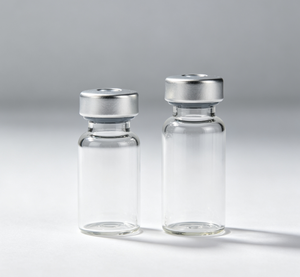 Frascos de Vidrio para Almacenamiento con Cuello Prensado de Varios Tamaños al por Mayor, 3ml 5ml 10ml, Botellas Transparentes de Borosilicato con Tapas Abatibles Plateadas - Product Image 5