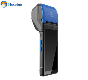 5.5 inch V510 di động thiết bị đầu cuối POS 4 gam Wifi NFC không dây với 58 Mét Máy in nhiệt cho point of Sale - Product Image 1