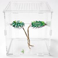 Plataforma Magnética para Arañas en Forma de Araña, Colorida, de Metal, con Cuerda Tejida a Mano para Escalar, Accesorios para Terrarios