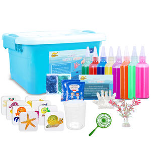 Hecho a mano 8 colores Magic Water Elf Kit Molding DIY Summer Science Kids Funny Ocean Toys Juguete educativo - Product Image 1
