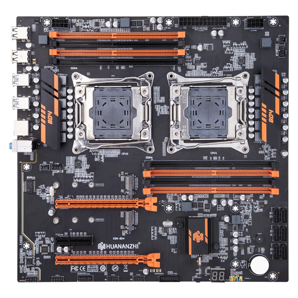 dual x99 motherboard combo