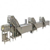 Complete semi-automatische productielijn voor gebeitst groente- en fruitkimchi / kimchi-machine met een capaciteit van 1000 kg/uur