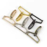Deepeel H2-3 38mm bagages matériel accessoires sac à main pivotant mousqueton Clips alliage fermoirs porte-clés homard chien boucles