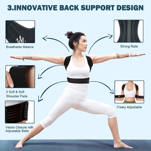 <span class=keywords><strong>Corrector</strong></span> <span class=keywords><strong>de</strong></span> Postura para Hombres y Mujeres, Soporte Lumbar para Dolor <span class=keywords><strong>de</strong></span> Espalda Baja, Cinturón <span class=keywords><strong>de</strong></span> Soporte para Hombres y Mujeres - Product Image 4