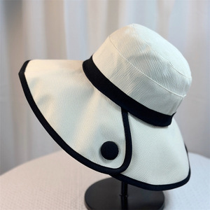 Chapeau <span class=keywords><strong>de</strong></span> pêcheur à visière personnalisée avec logo - Unisexe, décontracté, usage quotidien, couleur unie, style pêcheur en plein air - Product Image 3
