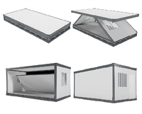 Prix de la maison mobile en conteneur de bureau préfabriqué bon marché Maison portable en conteneur Immeuble de bureaux