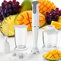 Draagbare Handblender Set 2-Speed Elektrische Smoothies Maker Maishing-Functie Voor Het Mengen Van Fruitgroenten Voor Huishoudelijk En Hotelgebruik